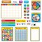 Carson Dellosa Circle Time Learning Center 214 pc Set, Calendar, Monthly Headers, Cover Ups, Weather, Colors, Shapes, Alphabet, Numbers Educational Posters, Bulletin Board, Homeschool, Classroom Decor